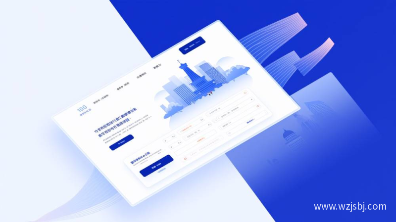 北京企业网站留白设计：呼吸感与信息密度的平衡